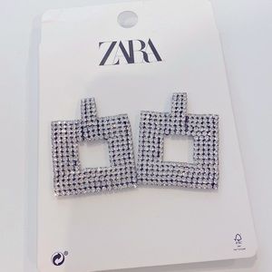 Zara crystal earrings